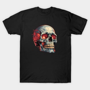 Fireborn Skull, Infernal Apocalypse T-Shirt